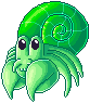 Green Hermit Crab